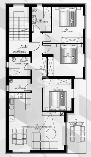 Appartamento u Medulinu, 101.8m², 3 sobe, slika 2