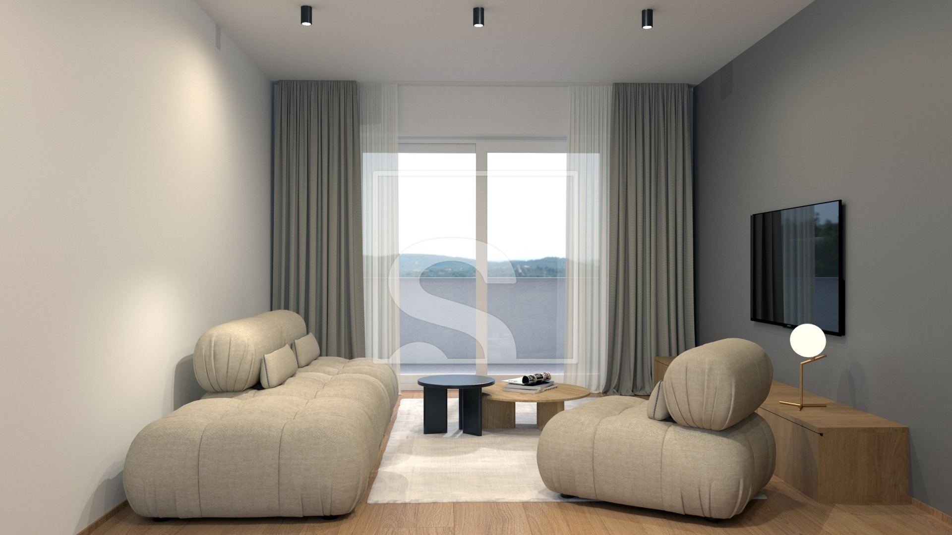 Wohnung u Puli, 80.38m², 2 sobe