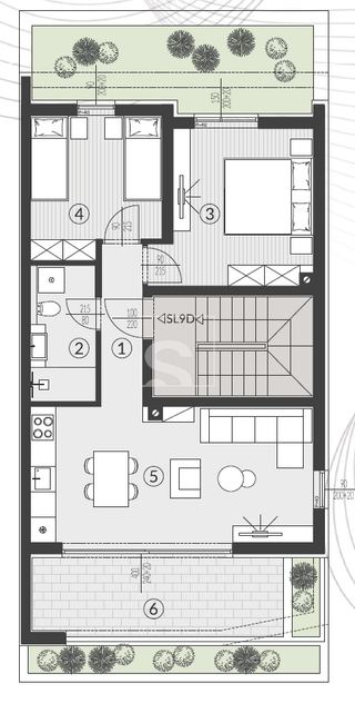 Wohnung u Puli, 65.88m², 2 sobe, slika 2