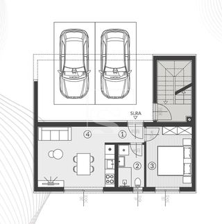Wohnung u Puli, 40.1m², 1 soba, slika 2