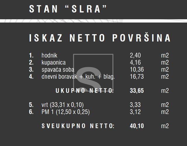 Wohnung u Puli, 40.1m², 1 soba, slika 3