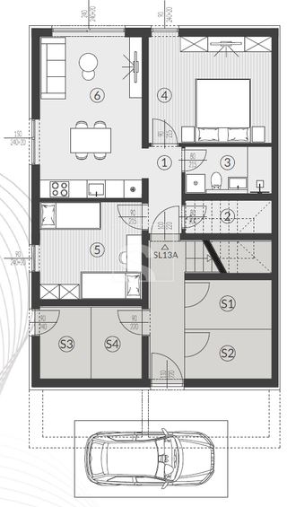 Apartment u Puli, 67.15m², 2 sobe, slika 2