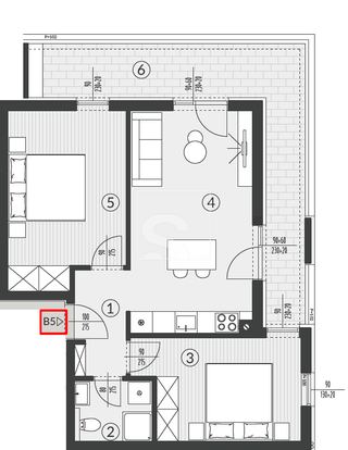 Wohnung u Puli, 67.93m², 2 sobe, slika 2