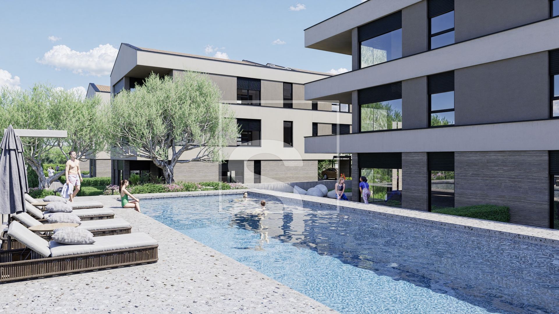 Apartment u Fažani, 75.37m², 2 sobe