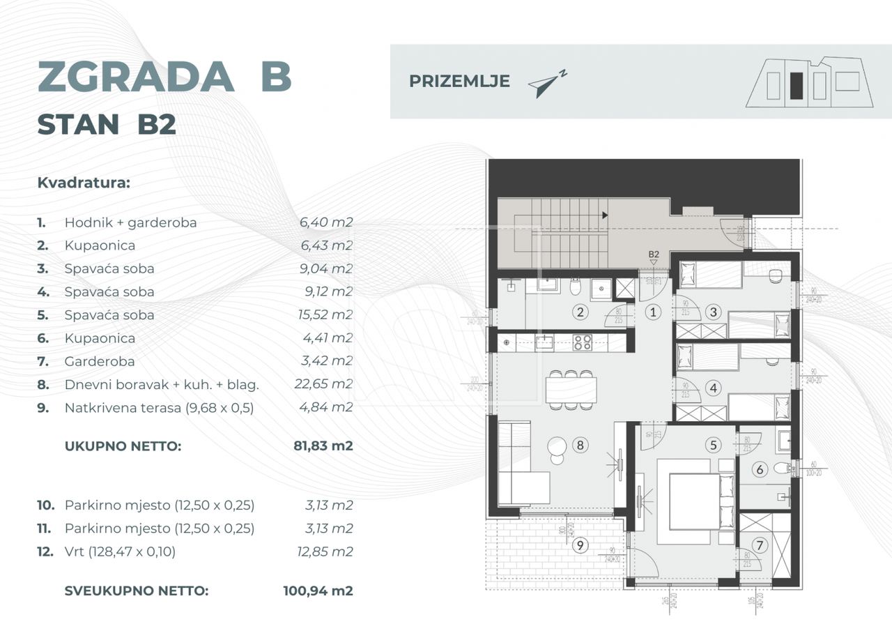 Apartment u Fažani, 100.94m², 3 sobe, slika 2