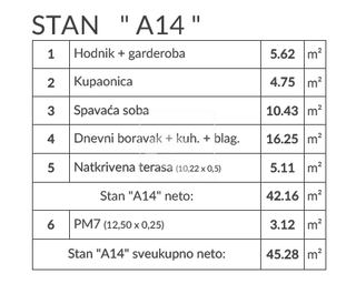 Wohnung u Puli, 48.4m², 1 soba, slika 3