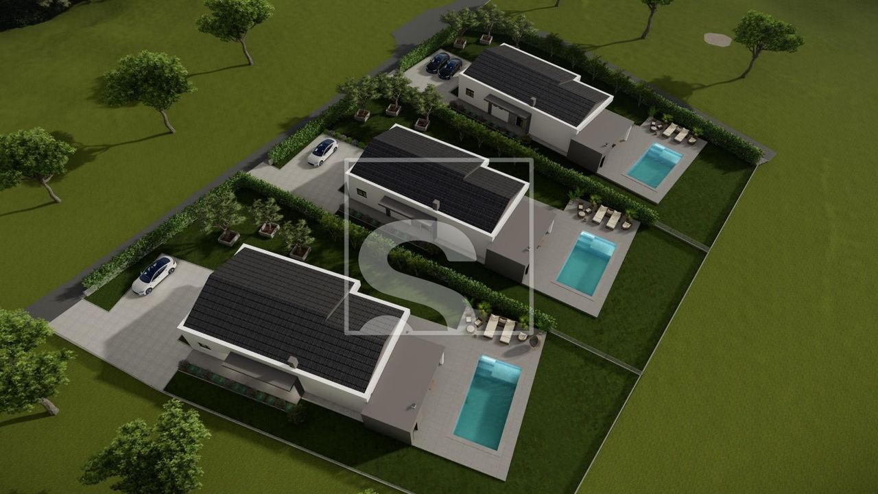 Grundstück u Barbanu, 3231m²