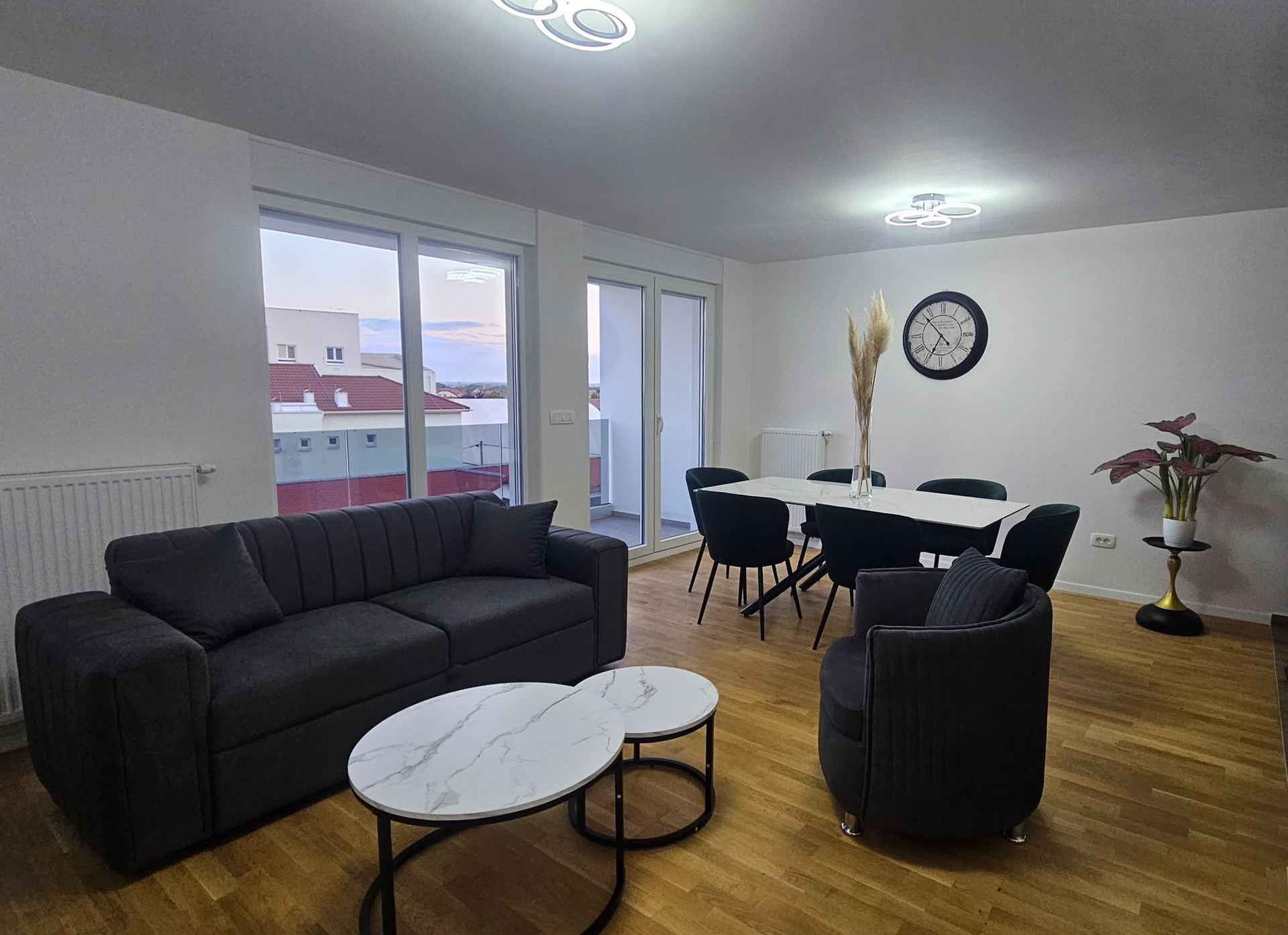 Wohnung u Zagrebu, 84m², 2 sobe