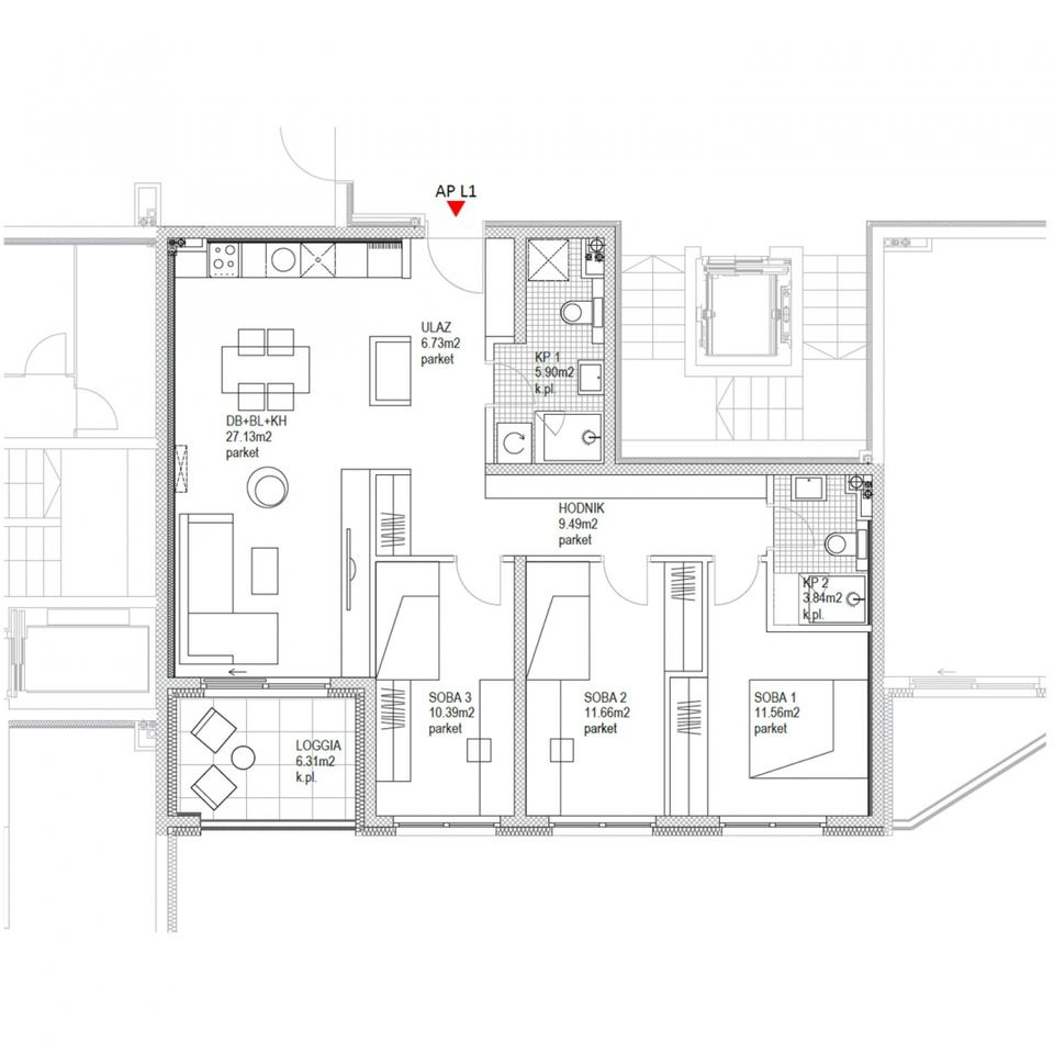 Commercial Space u Zagrebu, 91m², 4 sobe, slika 3