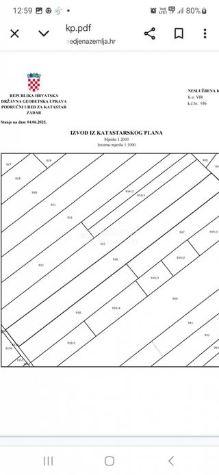 Zemljište u Viru, 12680m², slika 2