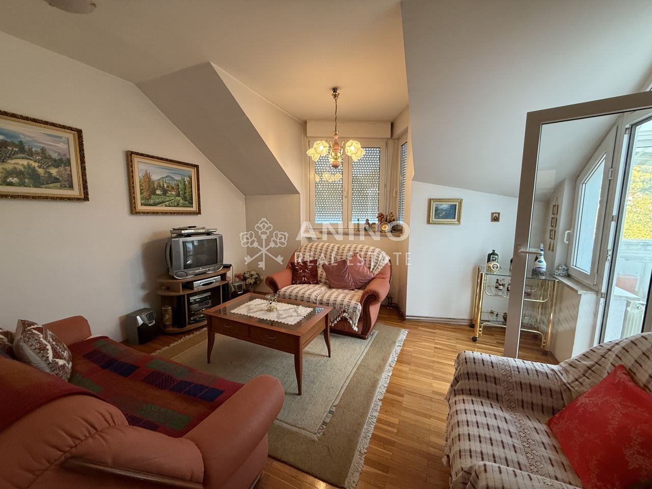 Wohnung u Krapinskim Toplicama, 42.45m², 2 sobe