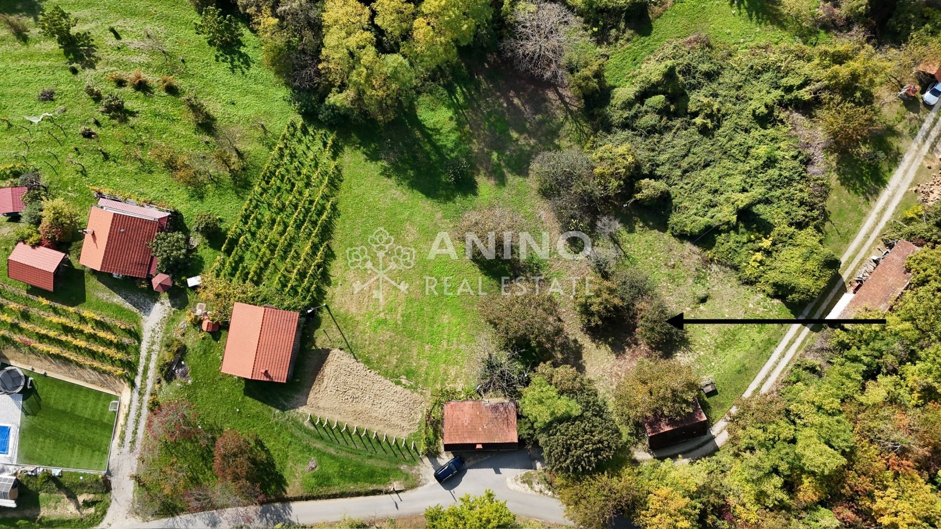 Land u Krapinskim Toplicama, 1478m²