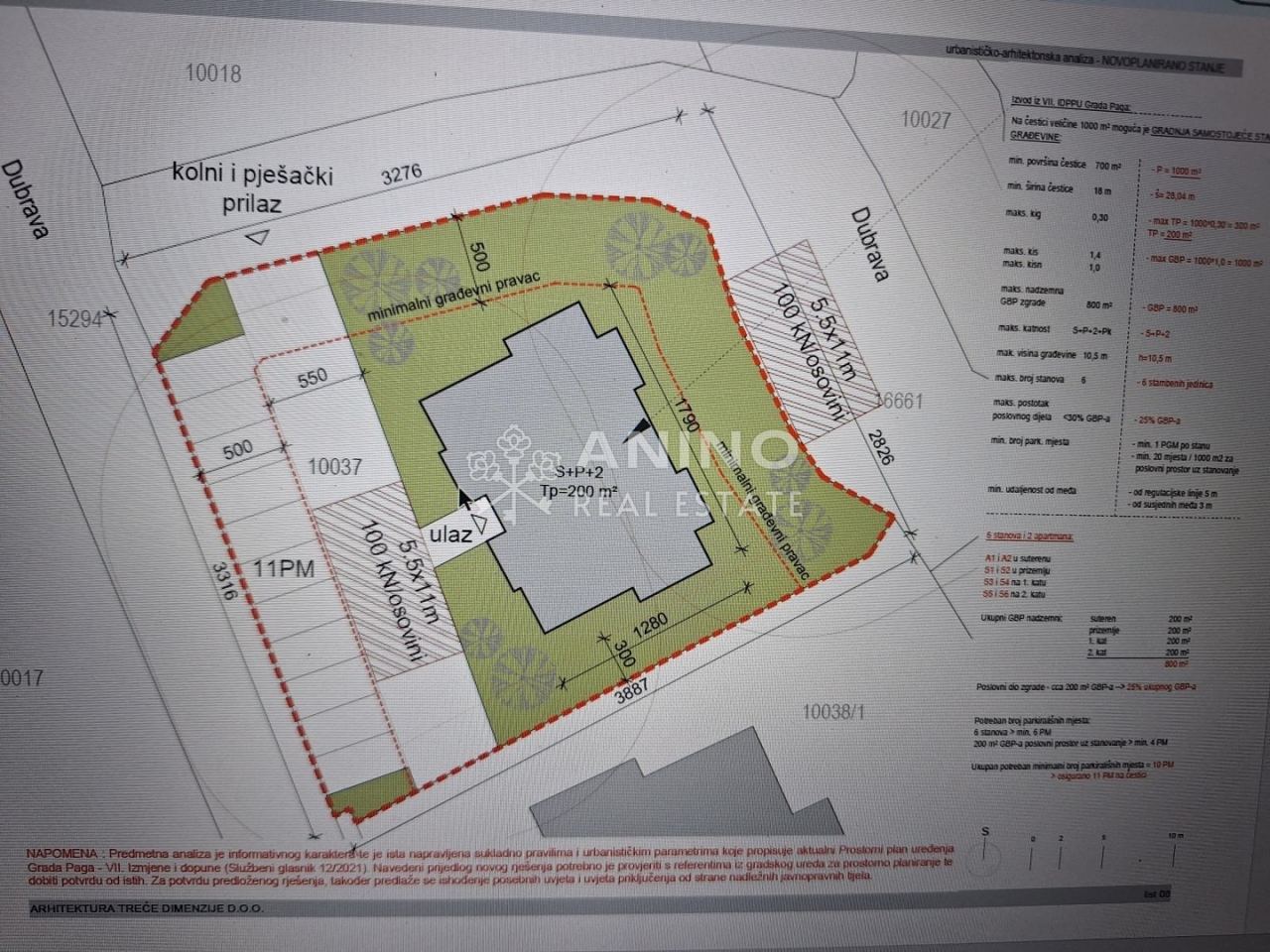 Zemljište u Pagu, 1000m², slika 5
