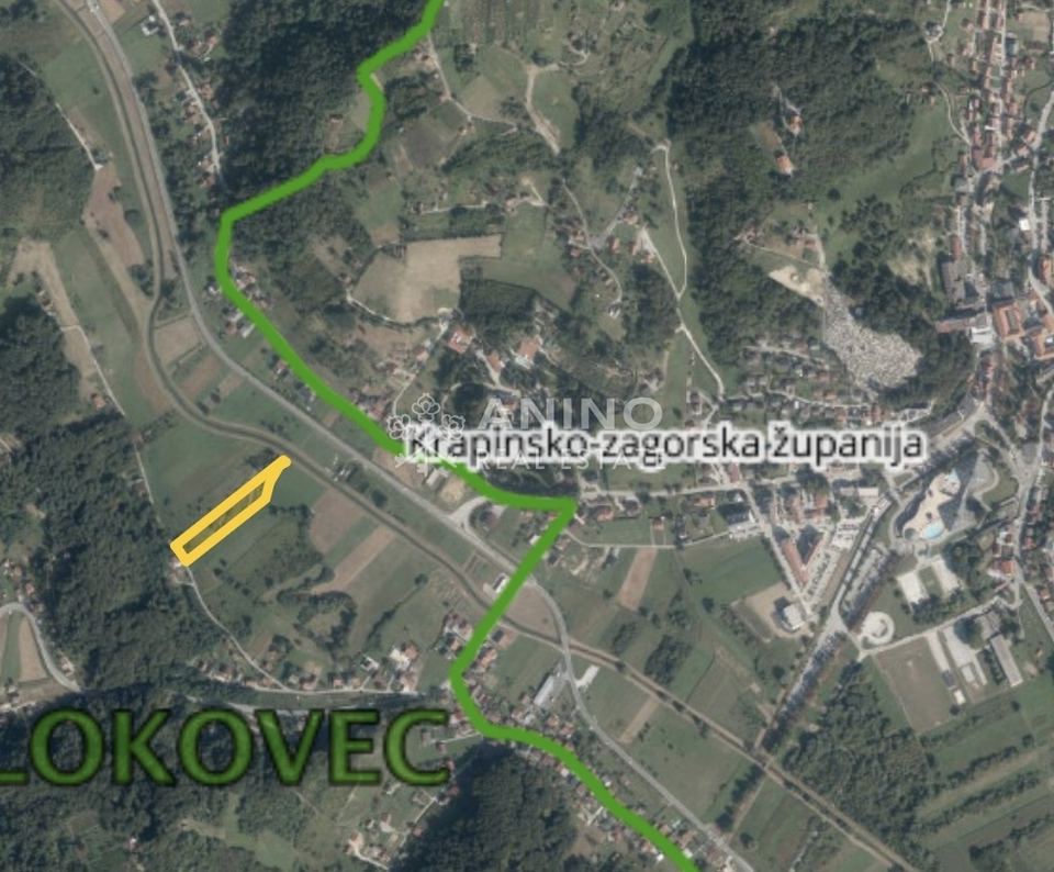 Land u Krapinskim Toplicama, 4848m²