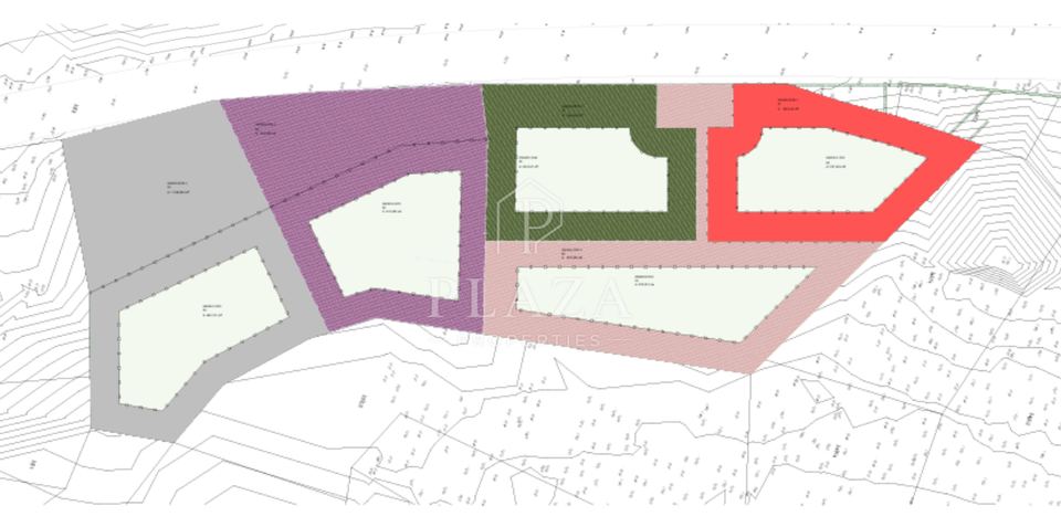 Land u Mošćeničkoj Drazi, 4000m², slika 3