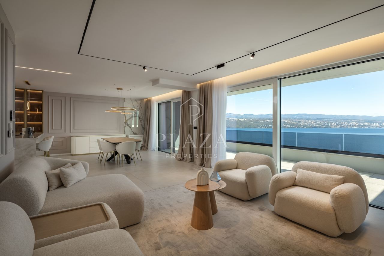 Appartamento u Opatiji, 145m², 3 sobe