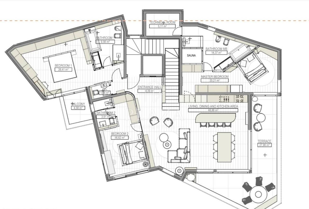Appartamento u Opatiji, 334m², 3 sobe, slika 5