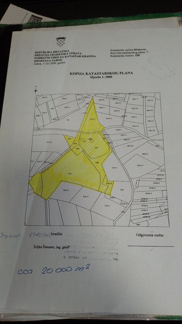 Land u Krapinskim Toplicama, 20000m², slika 3