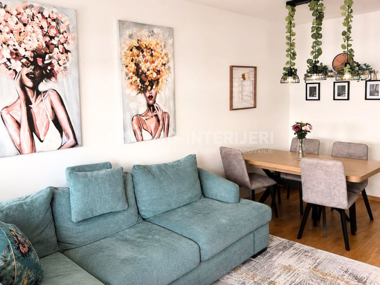 Apartment u Zagrebu, 60m², 1 soba