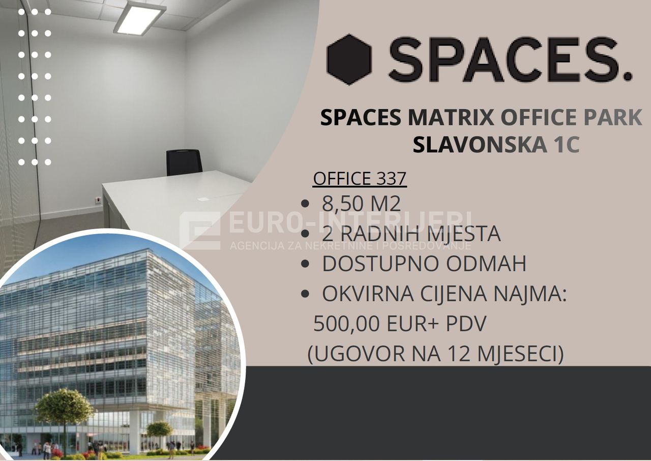 Gewerbefläche u Zagrebu, 8.5m²
