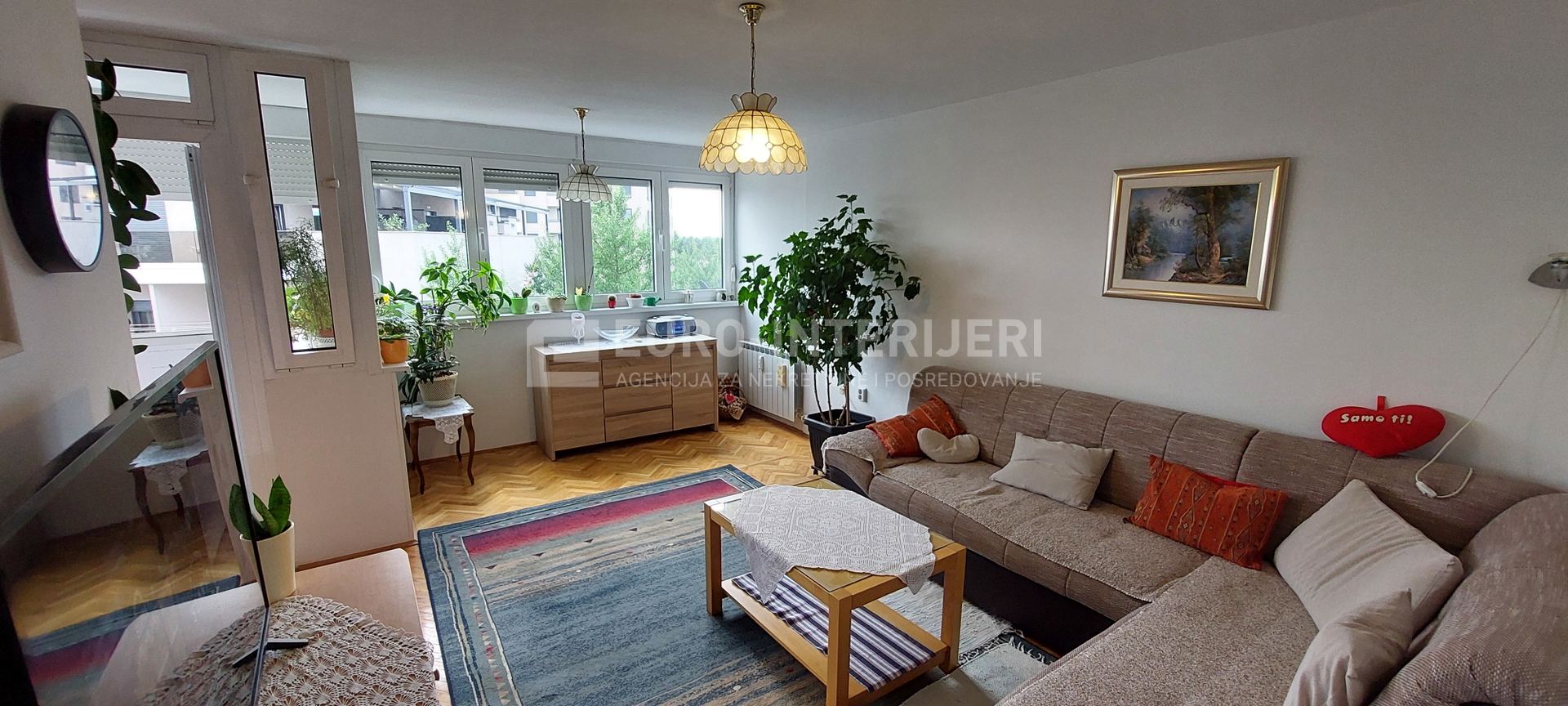 Apartment u Zagrebu, 46.2m², 1 soba