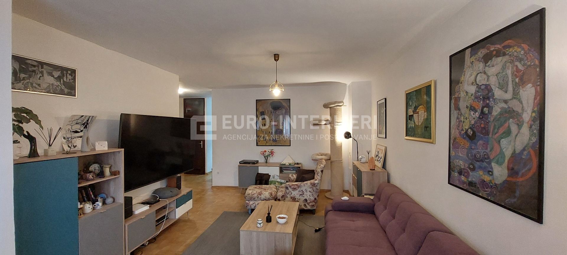 Stan u Zagrebu, 77.3m², 2 sobe