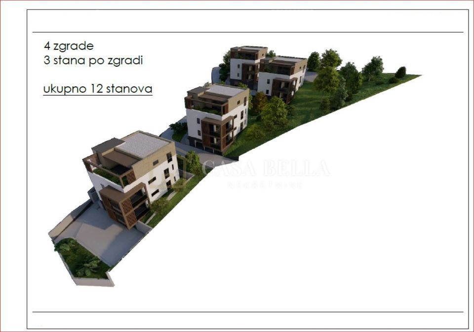 Grundstück u Podsused - Vrapčama, 3648m²