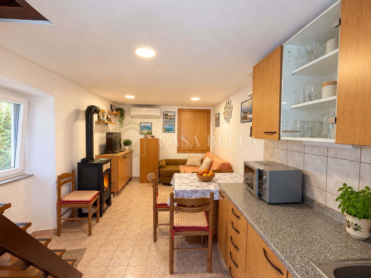 Haus u Dobrinju, 45m², 1 soba