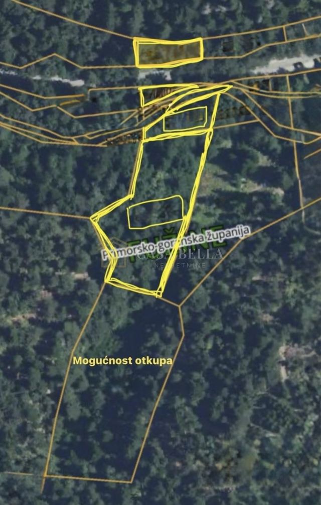 Grundstück u Fužinama, 7000m²