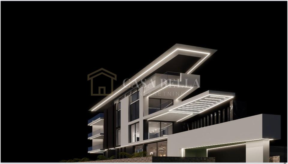 Wohnung u Opatiji, 157m², 3 sobe