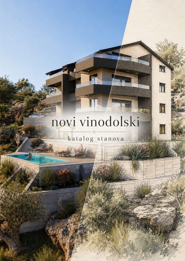 Apartment u Novi Vinodolskiu, 49.22m², 1 soba, slika 3