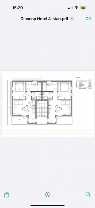 Stan u Omišalju, 46m², 2 sobe, slika 2