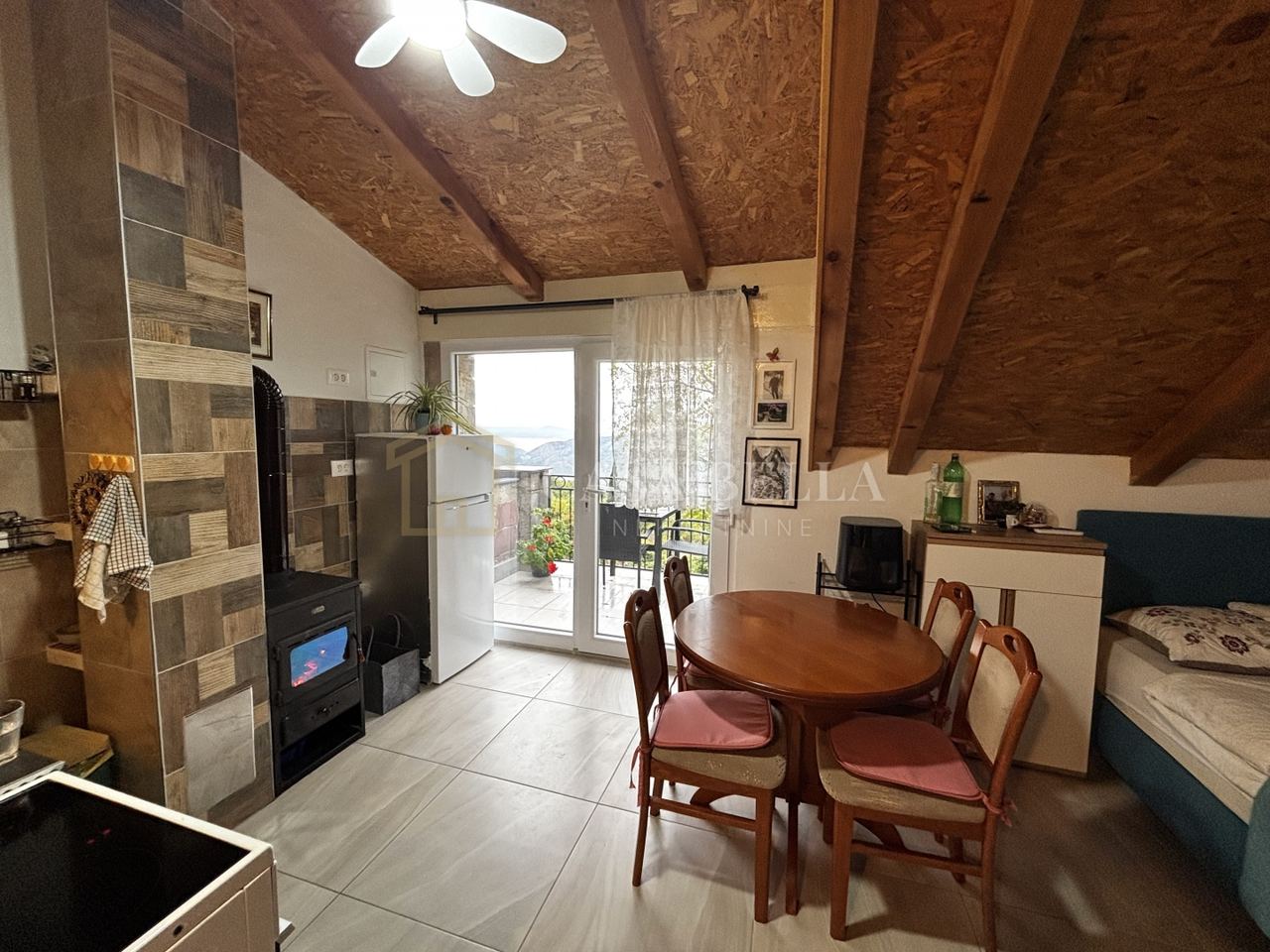 Appartamento u Vinodolskoj općini, 40m², 1 soba