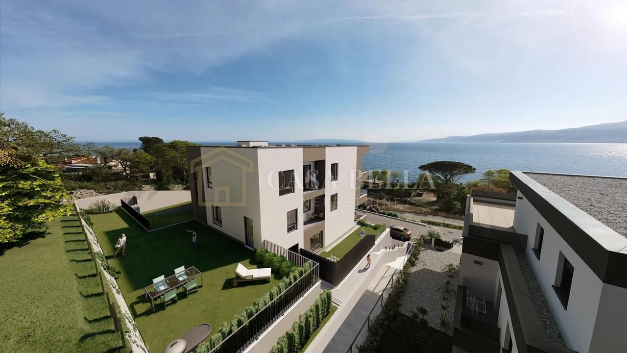 Wohnung u Rijeci, 121.4m², 3 sobe