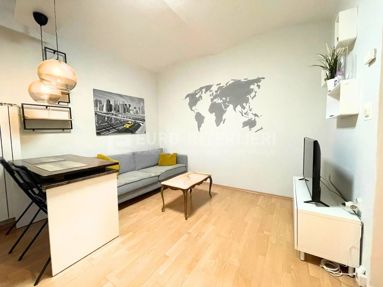 Stan u Zagrebu, 41m², 1 soba