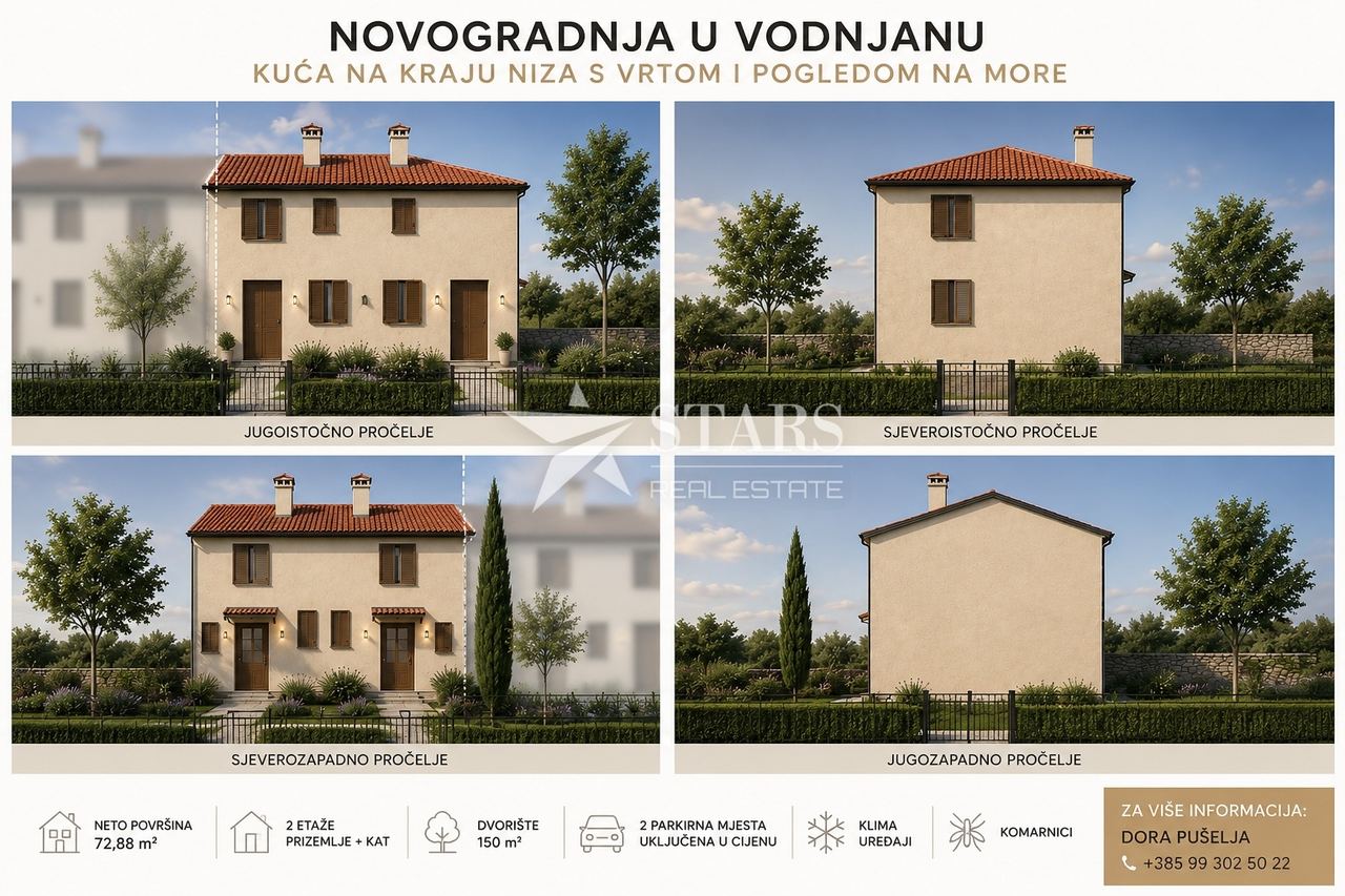 Wohnung u Vodnjanu, 72.88m², 2 sobe, slika 2