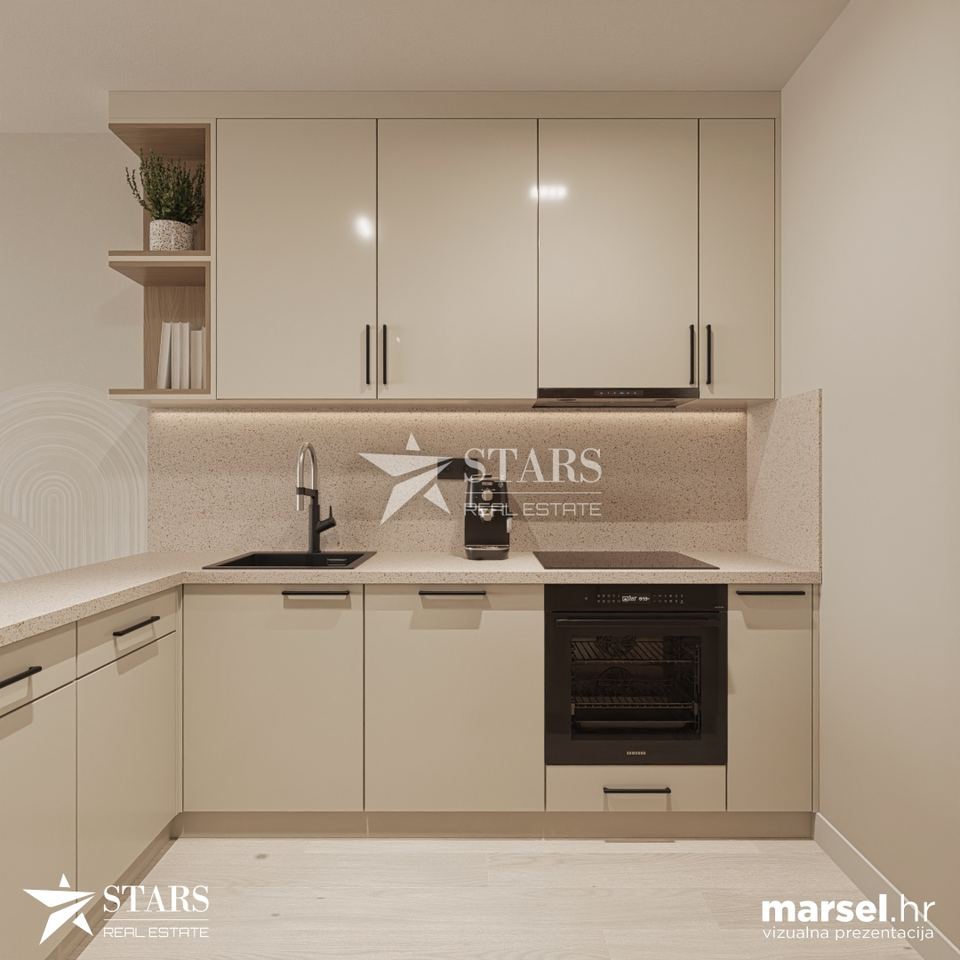 Wohnung u Tar-Vabrizi, 61.48m², 1 soba