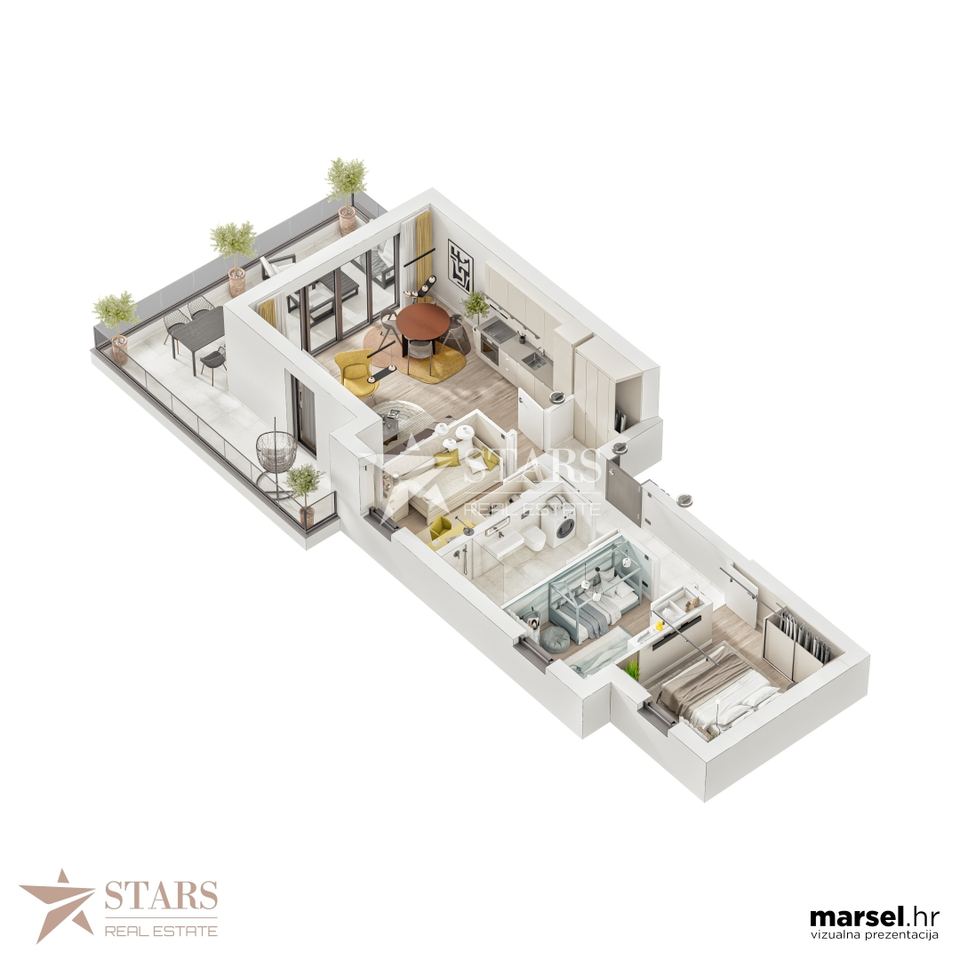 Apartment u Rijeci, 90.76m², 3 sobe, slika 3