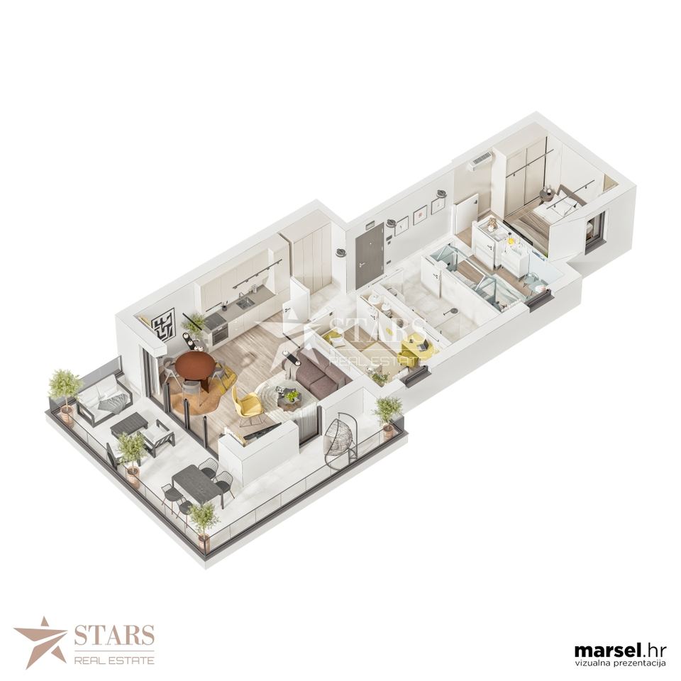 Apartment u Rijeci, 90.76m², 3 sobe, slika 4