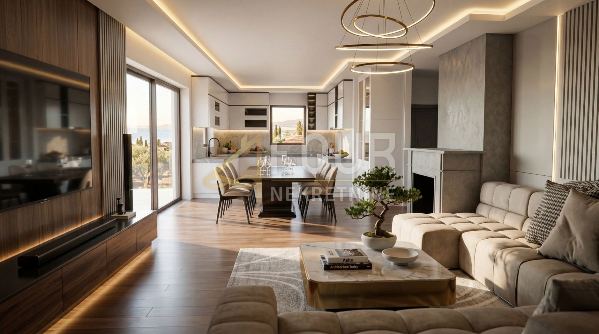Appartamento u Kastavu, 143m², 3 sobe