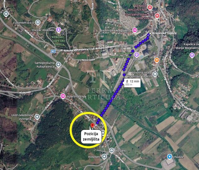 Terreno u Krapinskim Toplicama, 6331m², slika 2