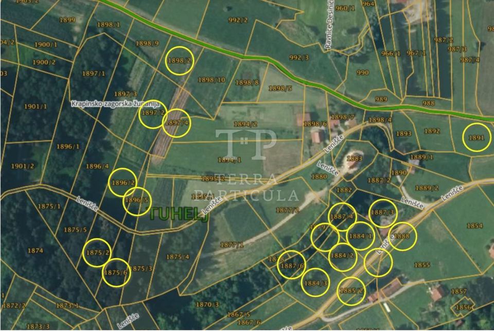Grundstück u Tuhelju, 30912m², slika 2