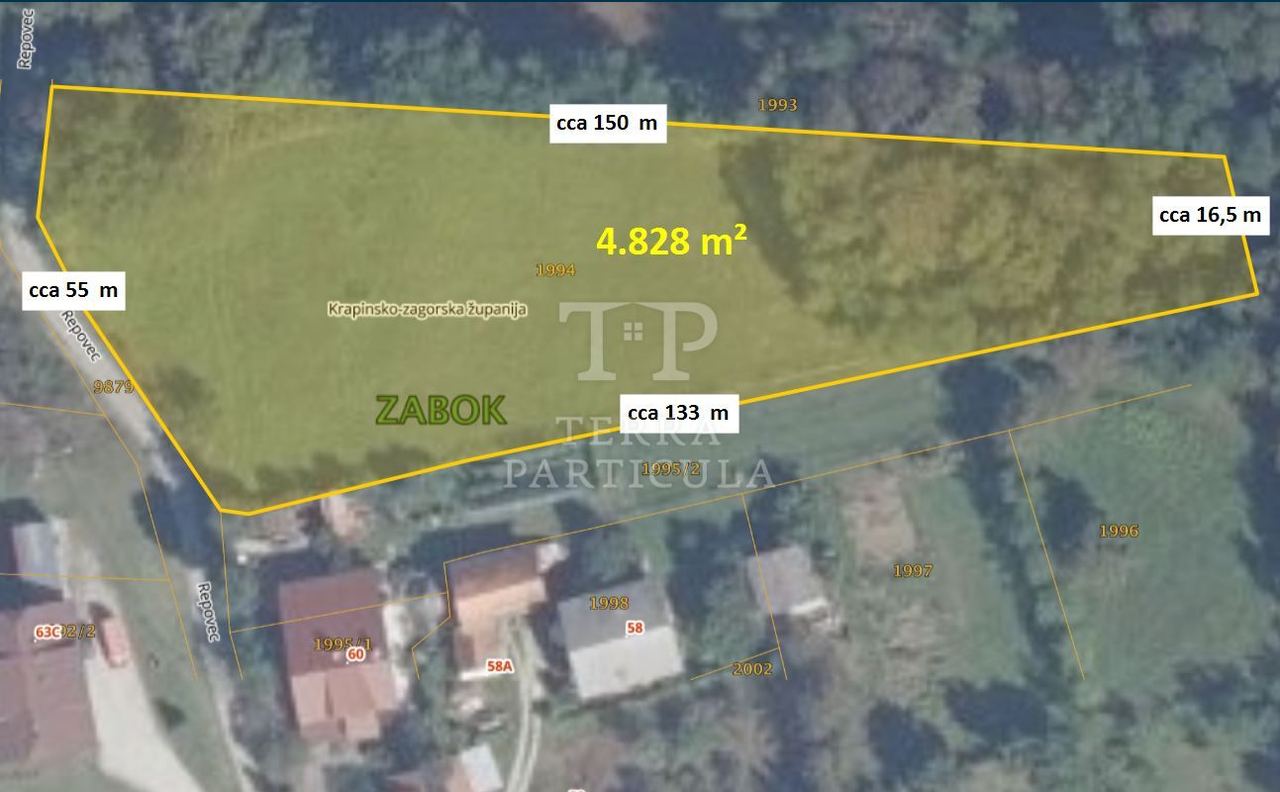 Zemljište u Zaboku, 4828m², slika 2