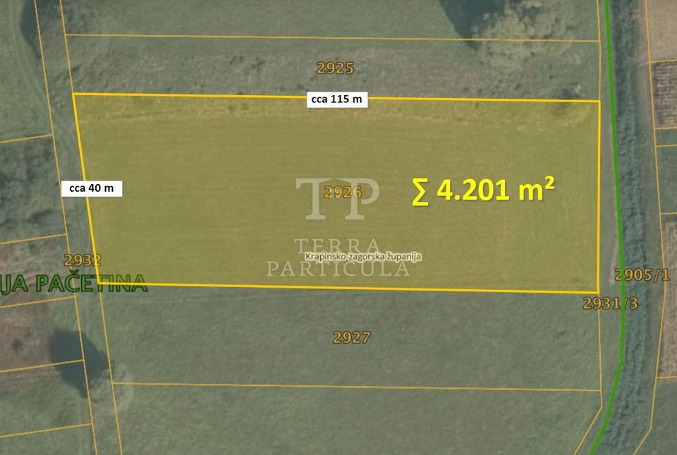Grundstück u Sveti Križ Začretju, 4201m², slika 2