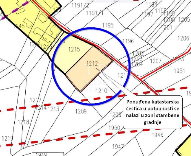 Grundstück u Zaboku, 1429m², slika 4