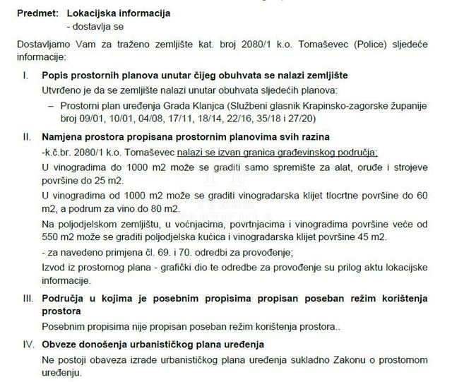 Terreno u Klanjcu, 1975m², slika 3