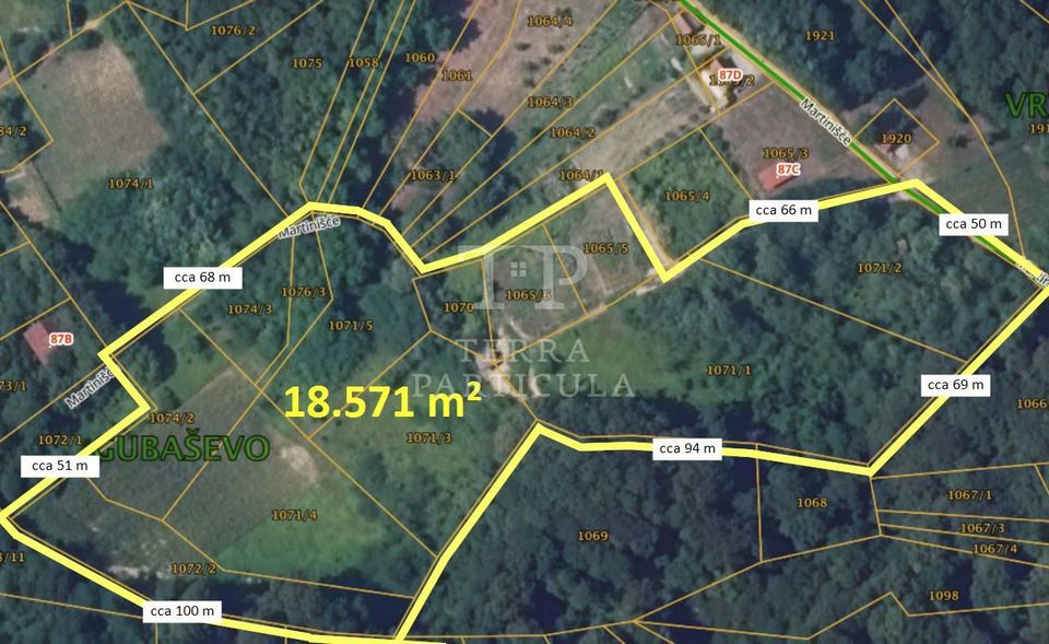 Grundstück u Zaboku, 18571m², slika 2