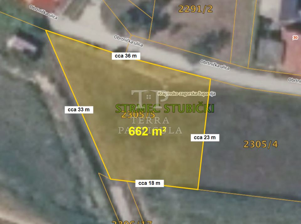 Land u Stubičkim Toplicama, 662m², slika 3