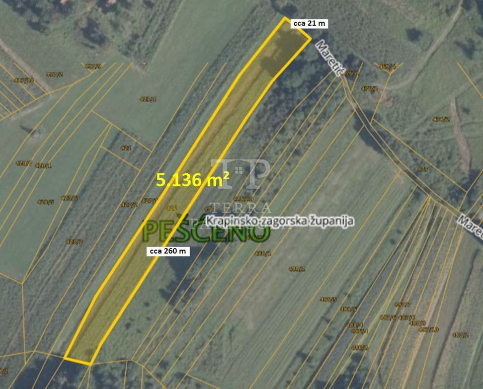 Terreno u Konjščini, 5136m²