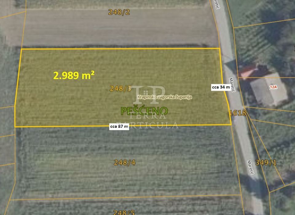 Terreno u Konjščini, 2989m²